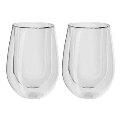 Zwilling Cocktailglas ZWILLING Sorrento Longdrink Glas, groß, 350ml, 2-er, 350 ml / 2-tlg, Borosilikatglas