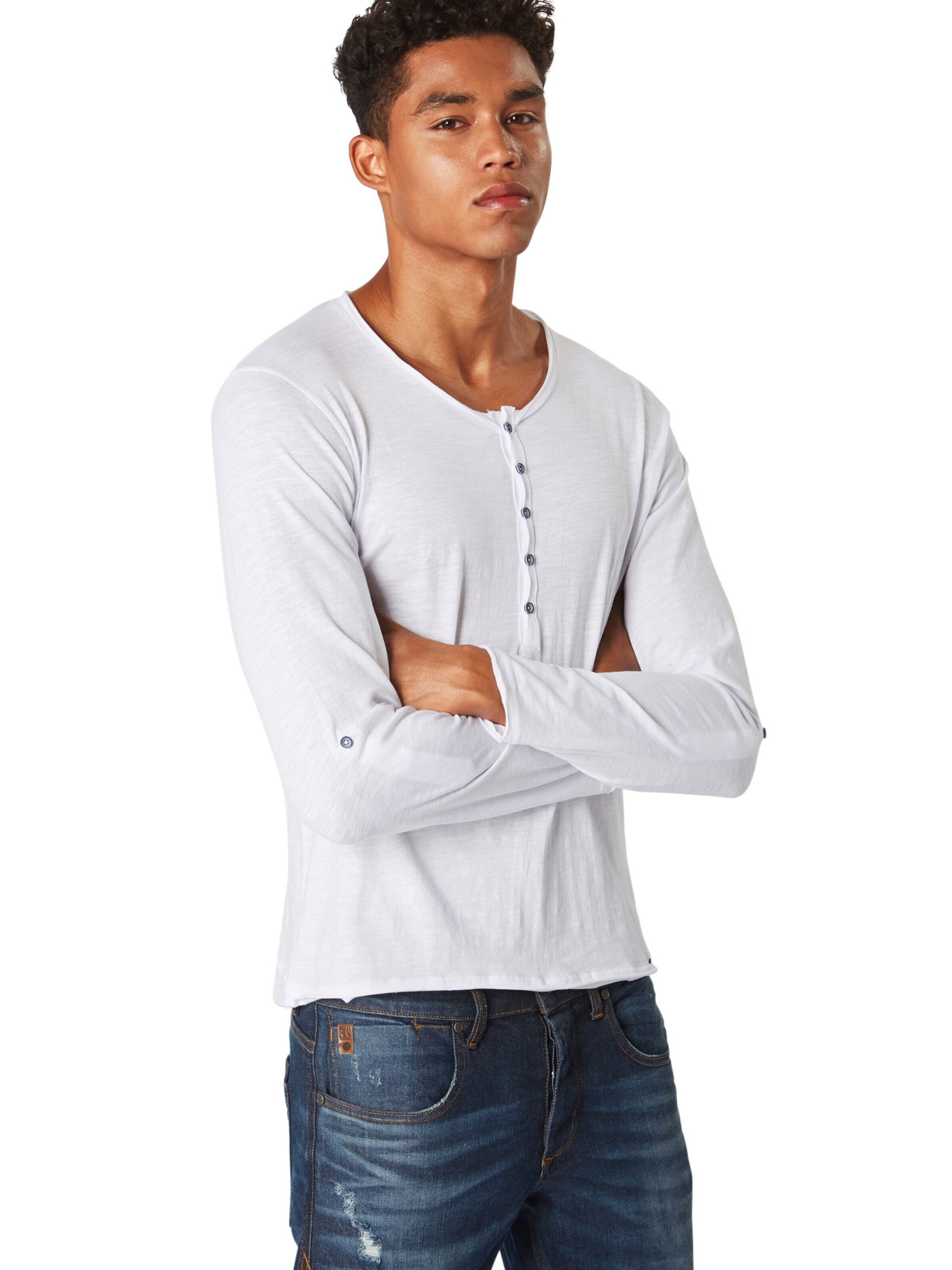 Key Largo Langarmshirt MLS00038 (1-tlg)