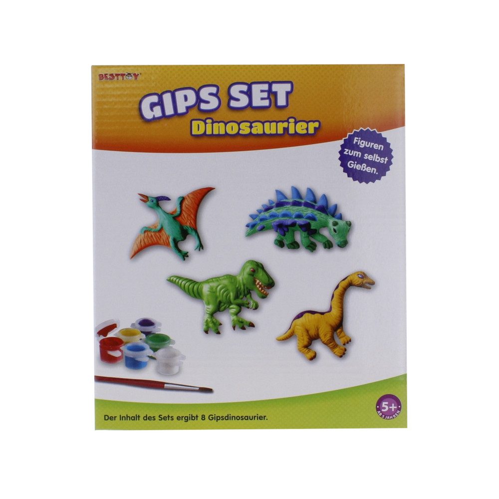 Besttoy Kuscheltier Besttoy - Gips-Set zum bemalen - Dinosaurier