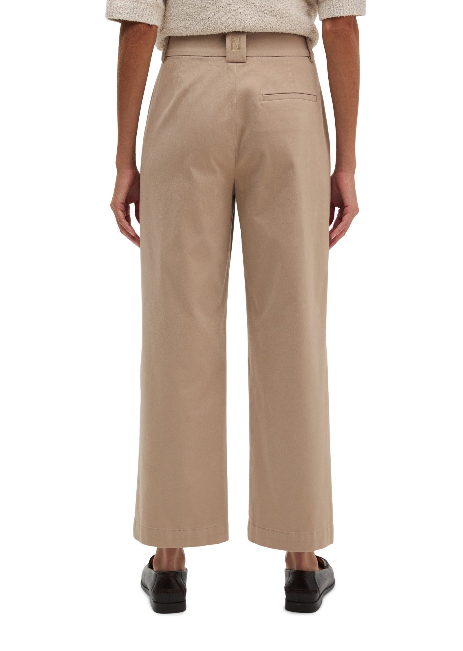 Marc O'Polo Chinohose aus Organic Cotton-Stretch-Satin