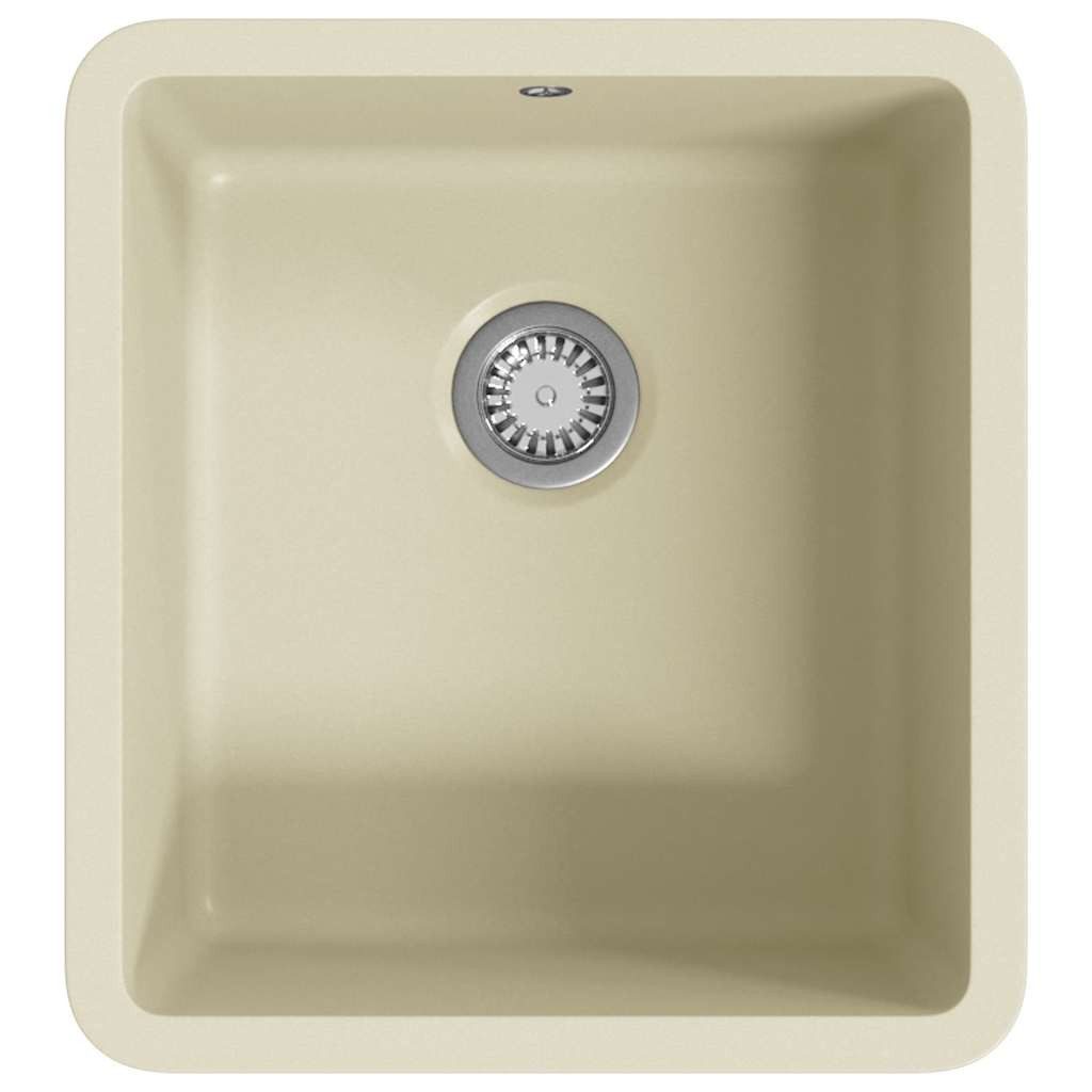 Granitspüle Granitspüle Einzelbecken Beige