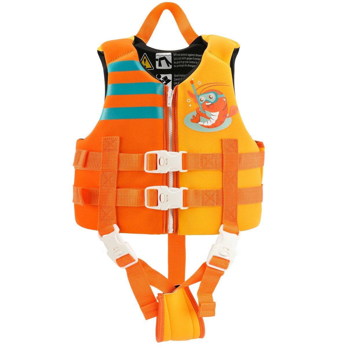 COFI 1453 Schwimmweste für Kinder - Schwimmhilfe mit Auftriebshilfen