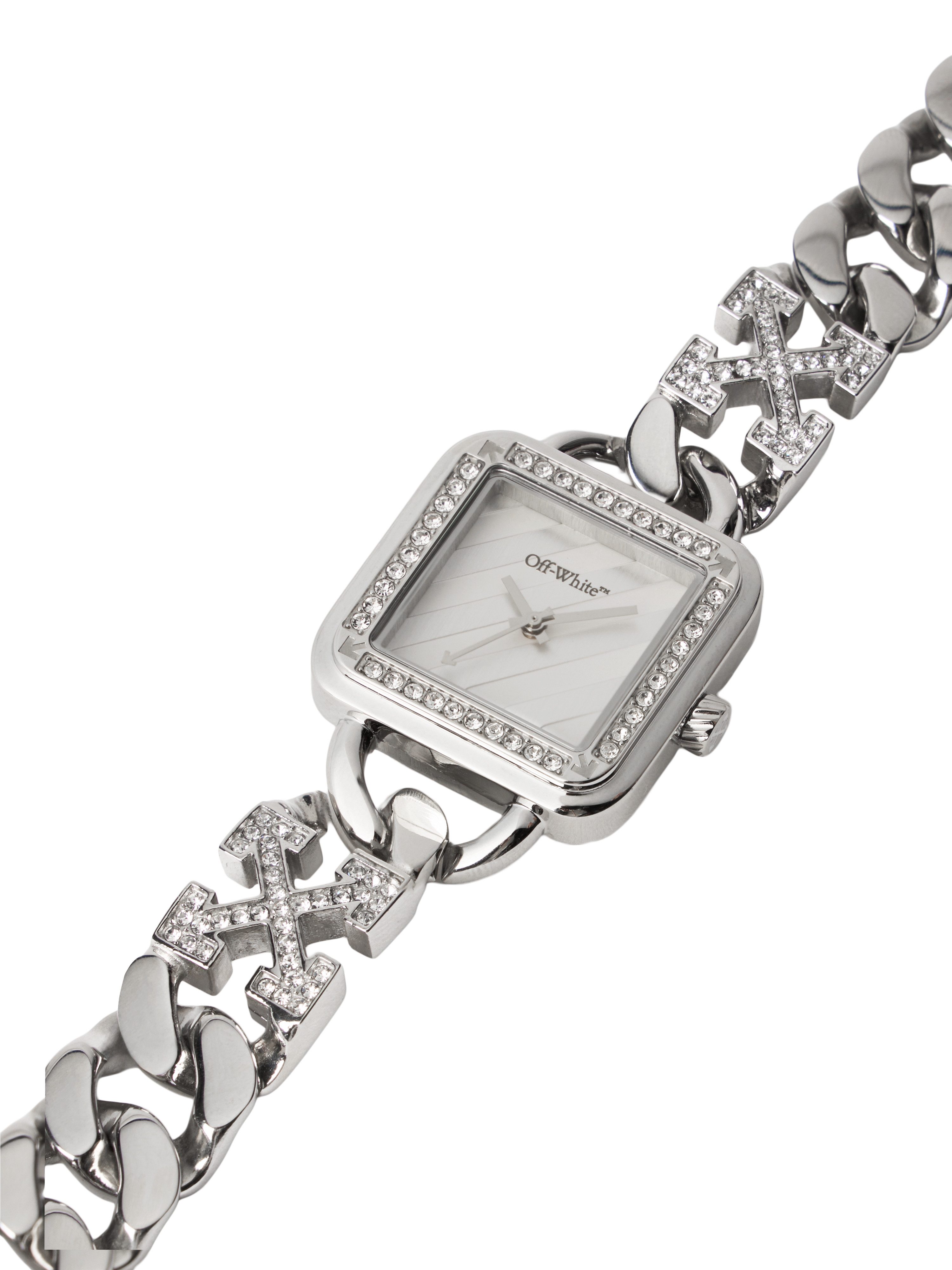 OFF-WHITE Quarzuhr STREET BLING OW1L033M0025, Armbanduhr, Damenuhr, Edelstahlarmband, analog