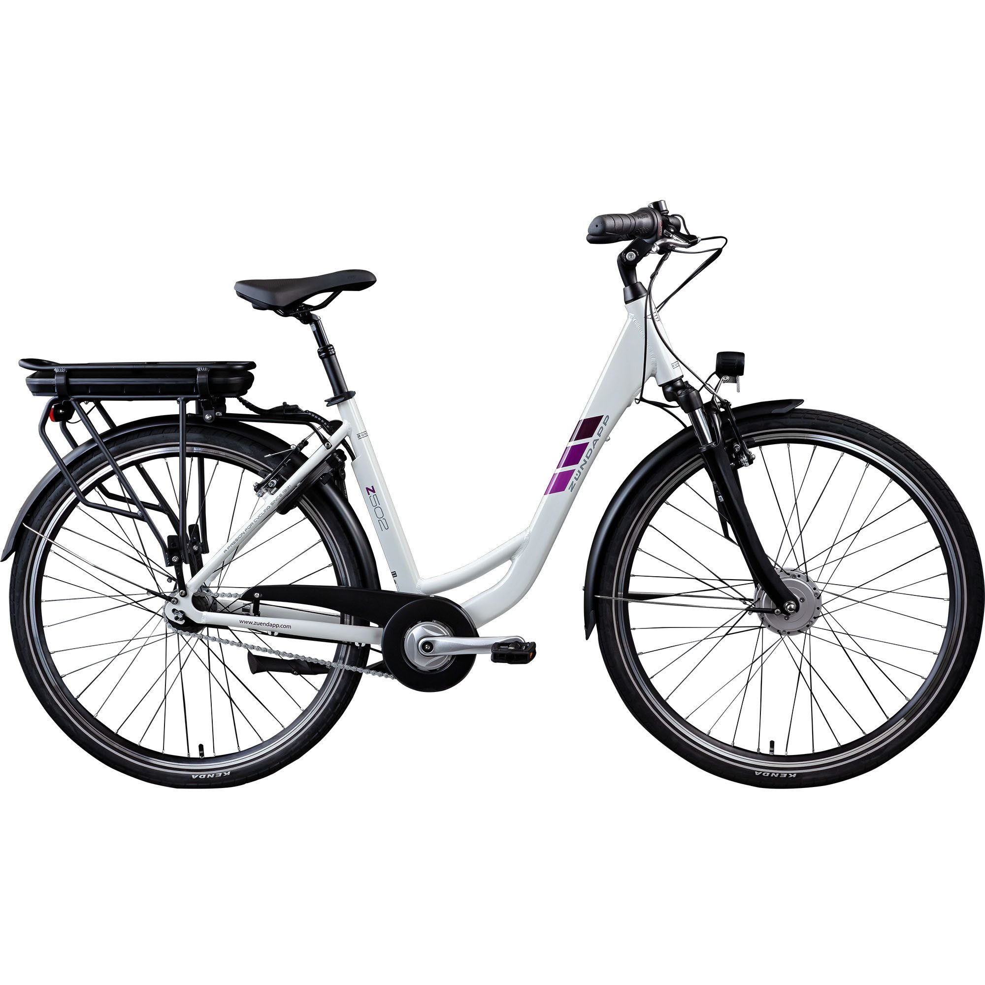 Zündapp E-Bike Cityrad Z502, 7 Gang, Nabenschaltung, Frontmotor, 522 Wh, Pedelec, Elektrofahrrad für Damen und Herren