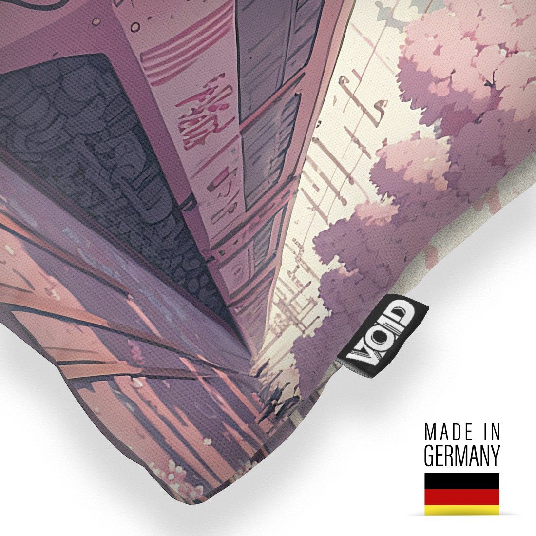 VOID Kissenbezug, (1 Stück), Japan Anime Zug Blumen reise japan japanisch comic anime nachbar toto