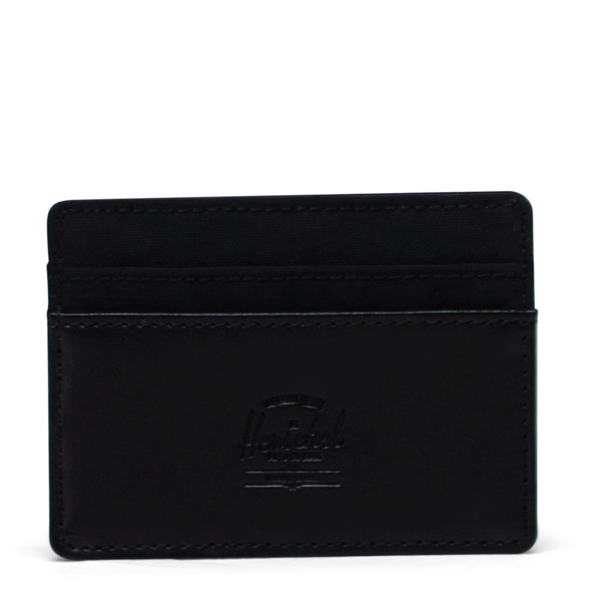 Herschel Geldbörse Charlie - Kreditkartenetui 4cc 11 cm RFID (1-tlg) black