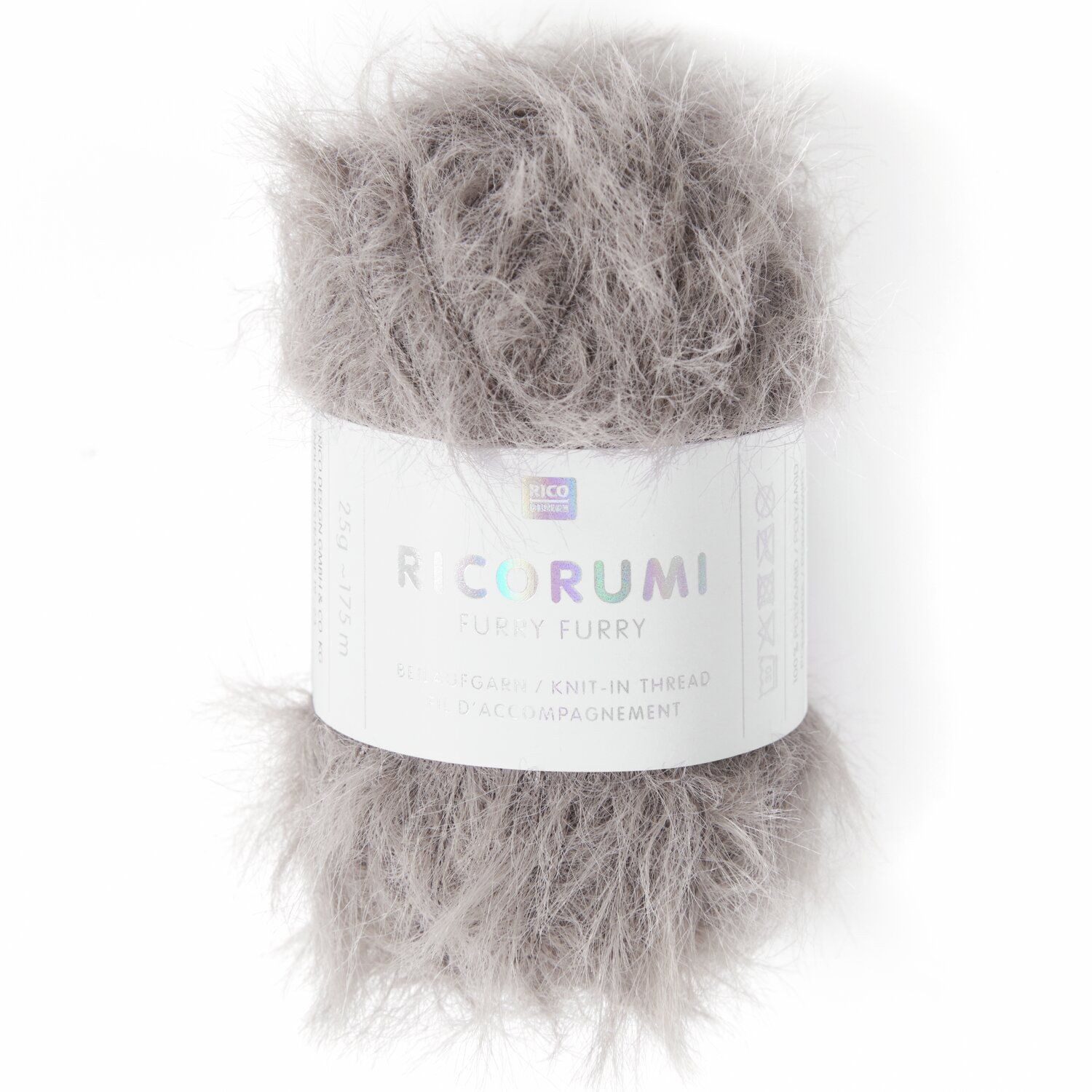 rico Ricorumi Furry Furry Häkelwolle, 175 m