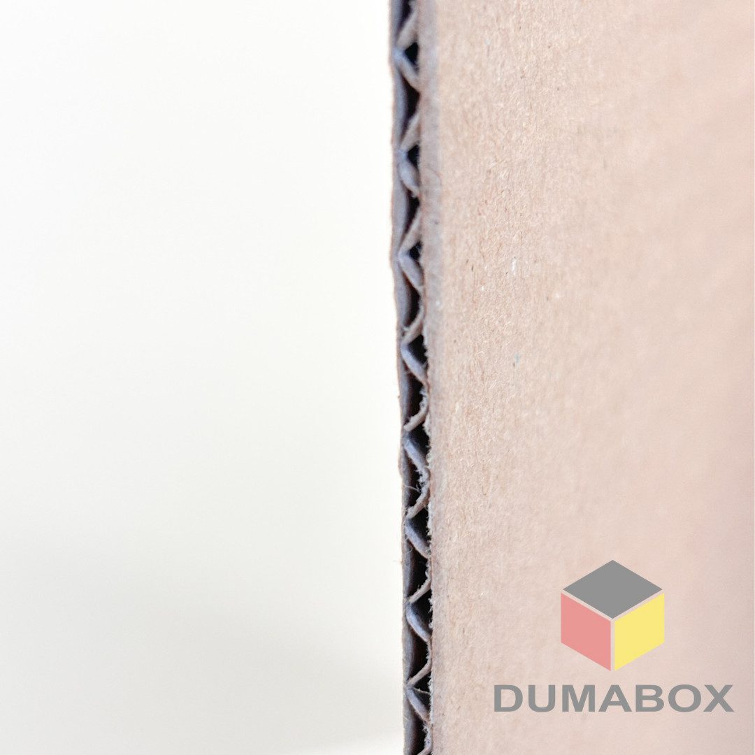 DUMABOX Versandkarton 500x400x100 Karton Versandkarton 1-wellig B-Welle