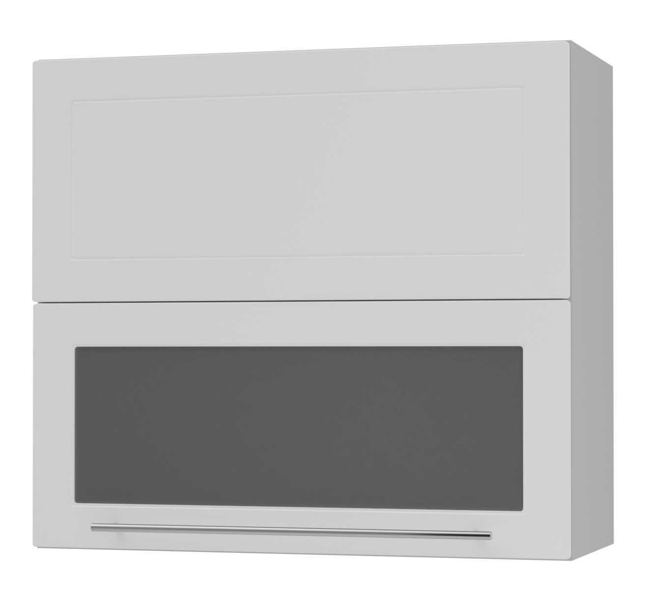 weiß matt | Korpus: grau