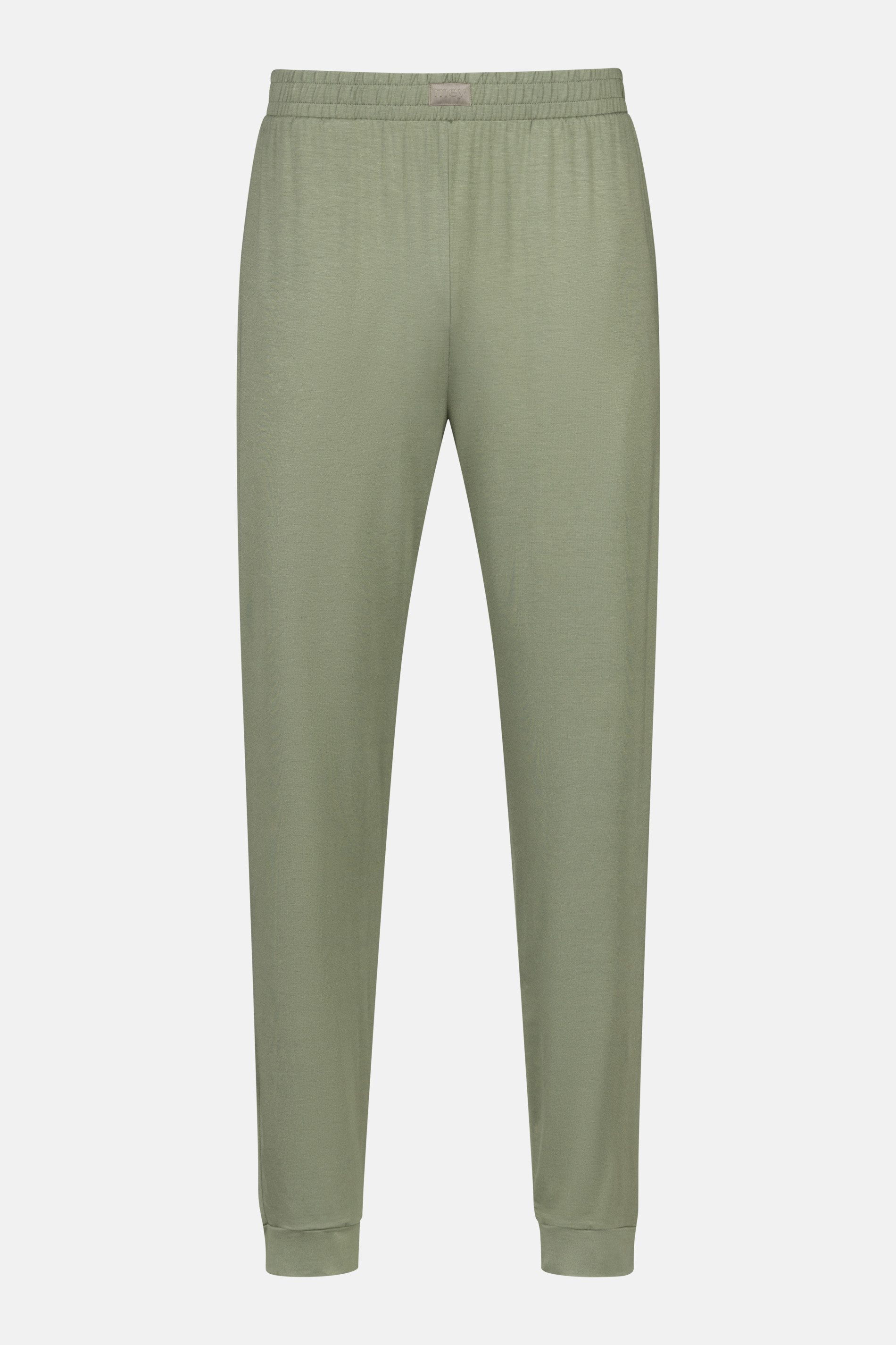 Mey Schlafhose Mey Hose lang Serie Jefferson Uni Hose (1-tlg) Softe Pyjamahose, Uni, Modal, moderner Schnitt