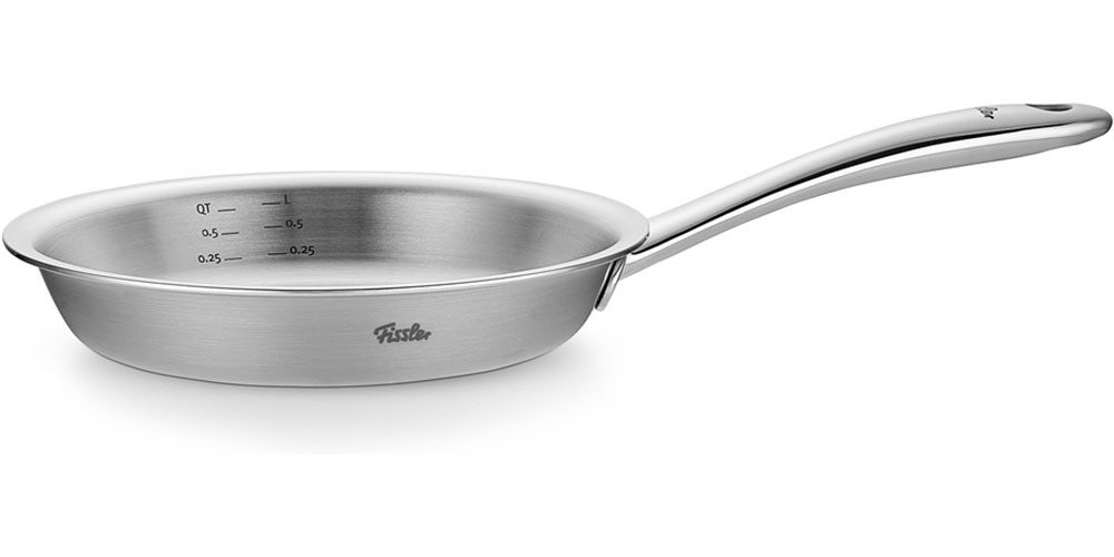 Fissler Bratpfanne Fissler M5 Pro-Ply®, Edelstahl-Pfanne, Edelstahl 18/10, 5-lagiges Mehrschichtmaterial für präzise Temperaturkontrolle