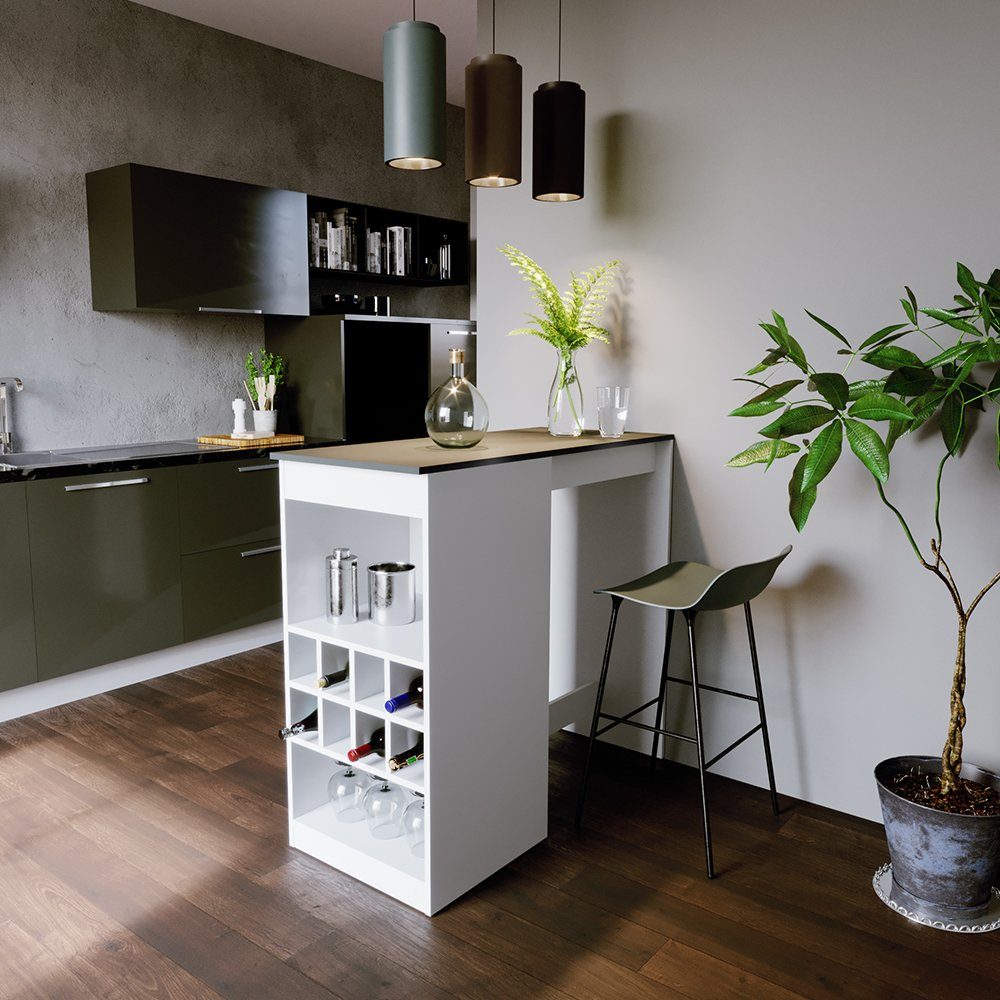 Vicco Bartisch Ross, Anthrazit/Weiß, 115 x 50 cm günstig online kaufen