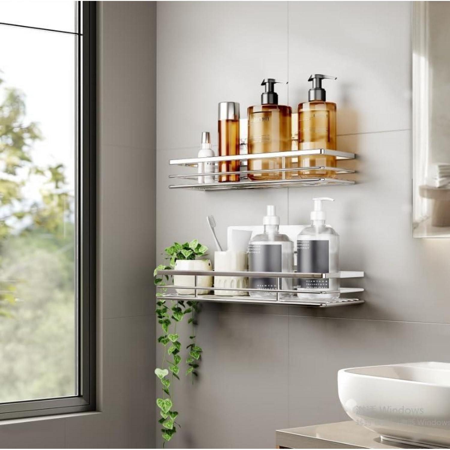 LuxusKollektion Badaccessoire-Set Duschablage Ohne Bo(h)ren mit günstig online kaufen