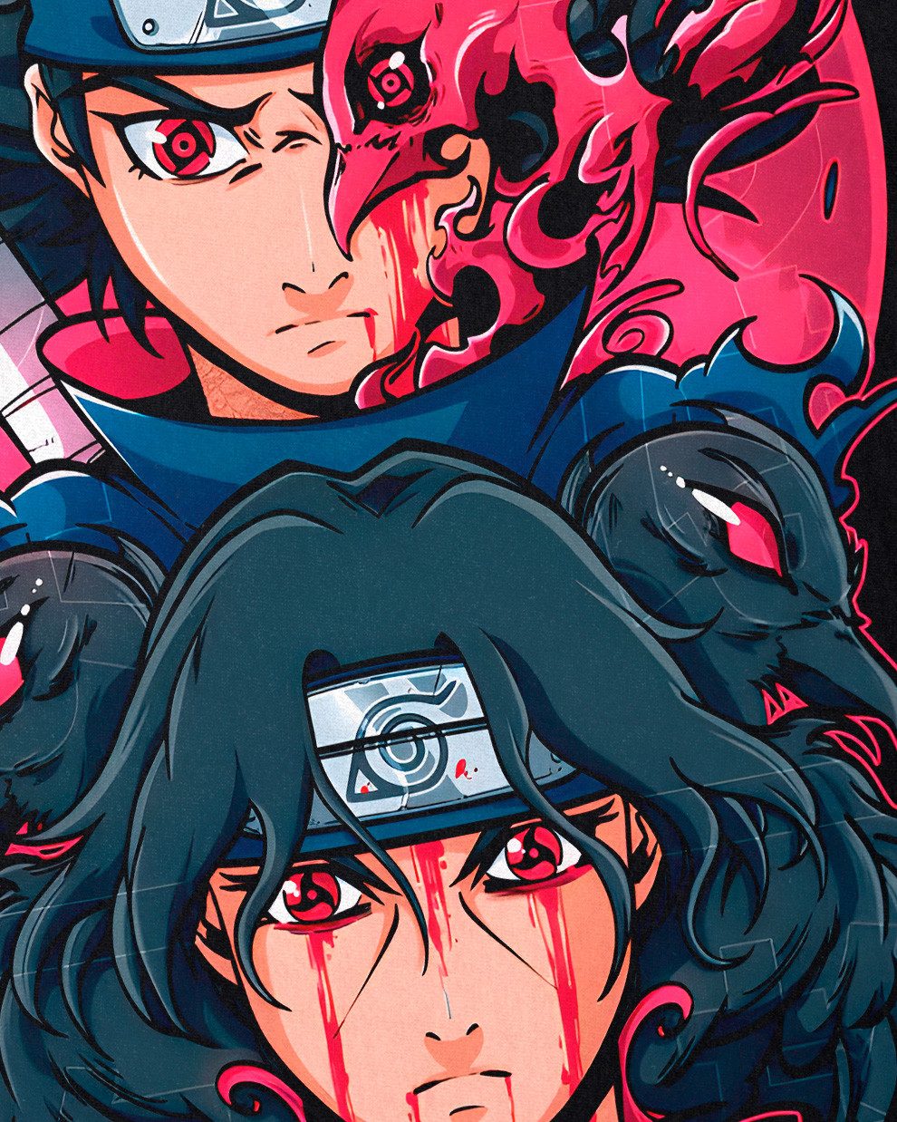style3 T-Shirt Uchihas kakashi sasuke shikamaru günstig online kaufen