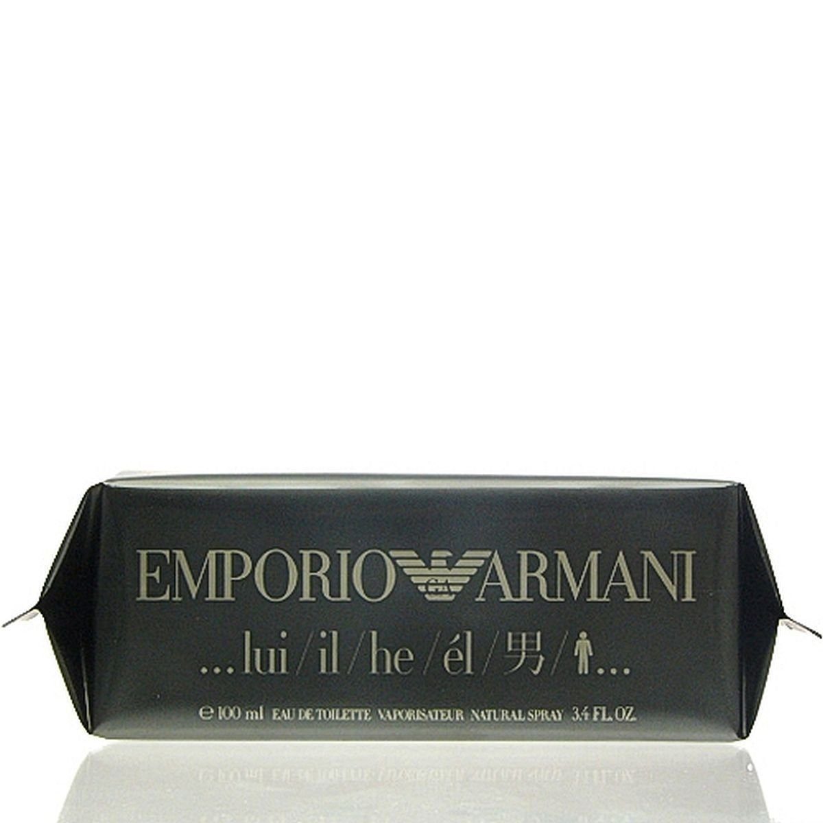Giorgio Armani Eau de Toilette Emporio Lui, Glasflakon, Parfüm EDT, Herrenduft