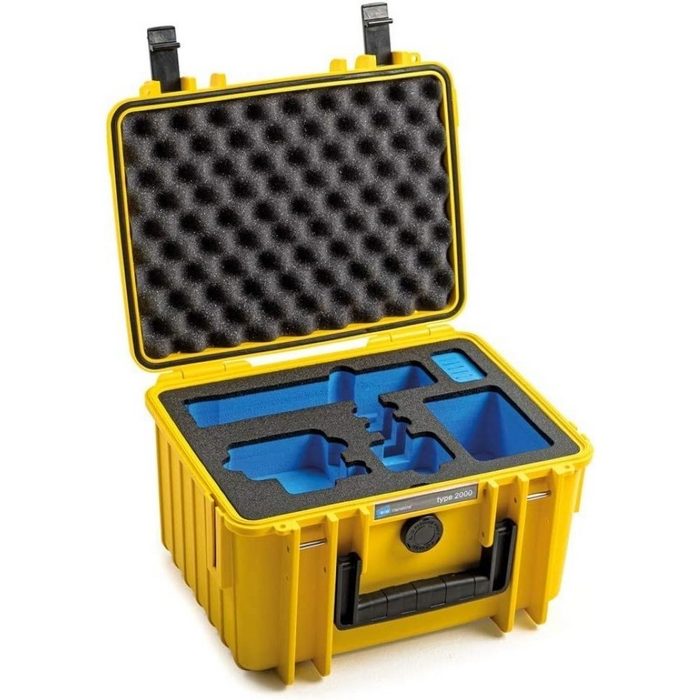 B&W International Stapelbox Outdoor Case Typ 2000 GoPro 9 - Kamerakoffer - gelb