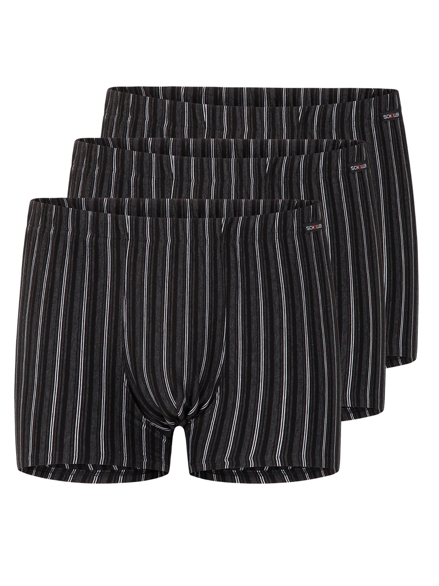 Retro Pants 3er Pack Herren Pants Elastic-Single