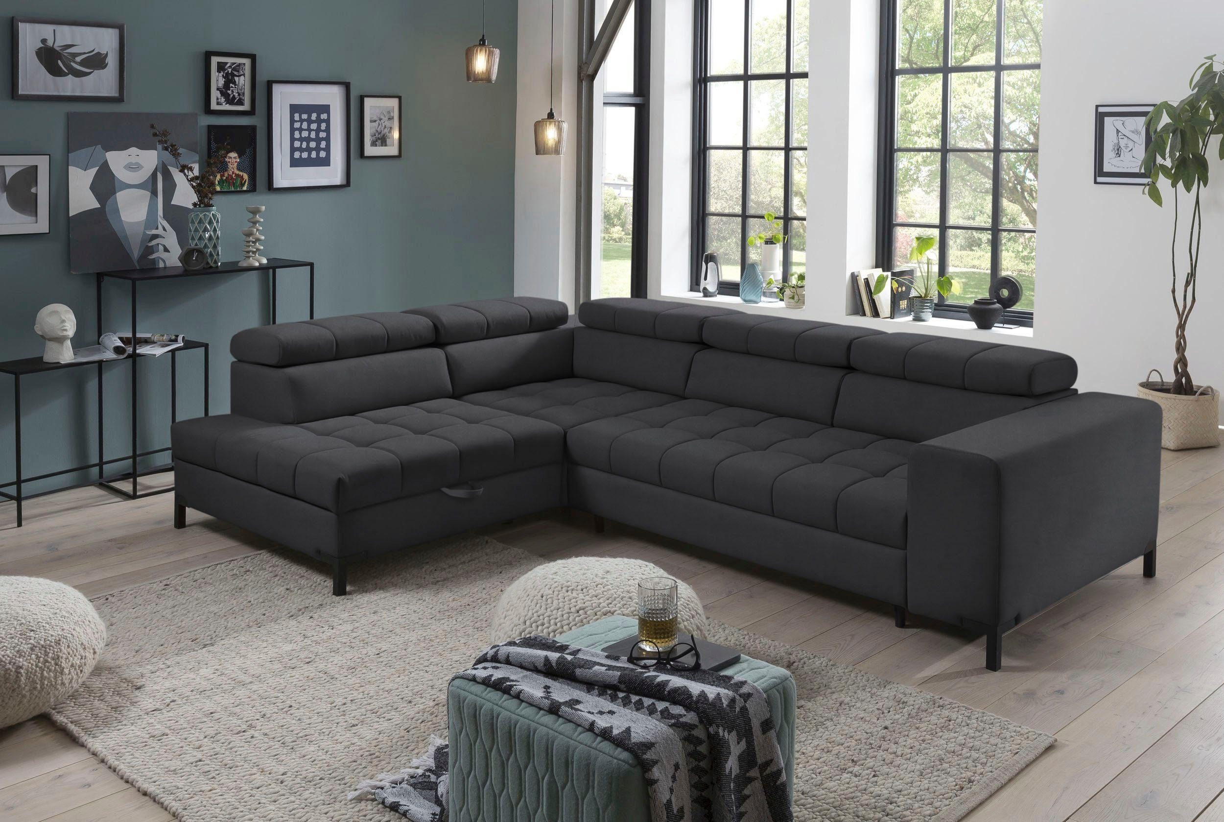 exxpo - sofa fashion Ecksofa Bocco, günstig online kaufen