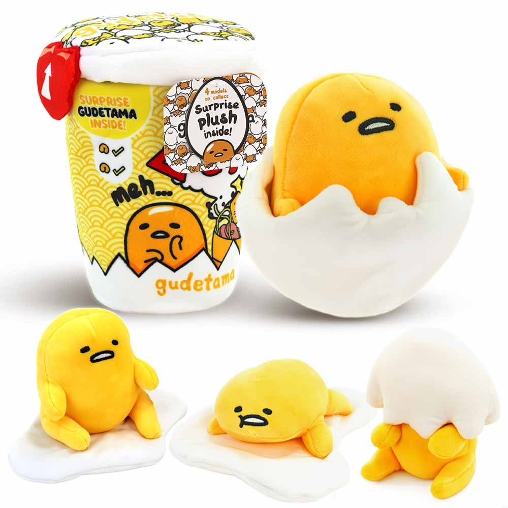 Whitehouse Leisure International Ltd Kuscheltier Gudetama Plüsch Nudelbox - ca. 20 cm (1-St)