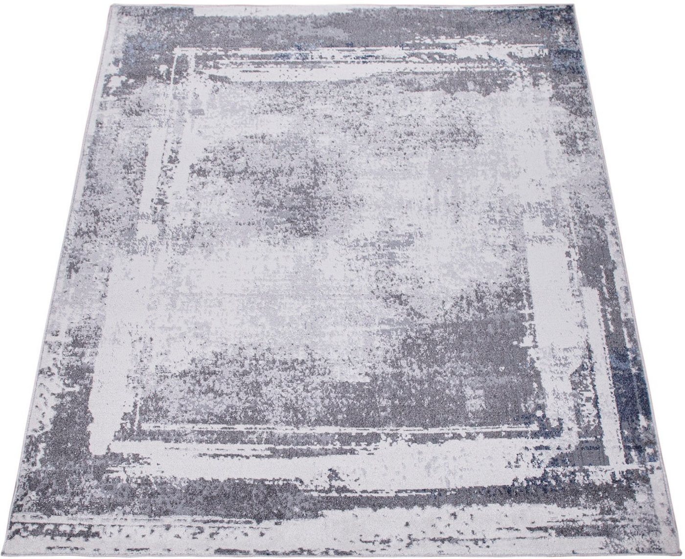Paco Home Teppich Catania 843, rechteckig, Höhe: 13 mm, Kurzflor, modernes Design, ideal im Wohnzimmer & Schlafzimmer