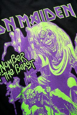 Brandit T-Shirt Iron Maiden T Shirt Number Of The Beast I