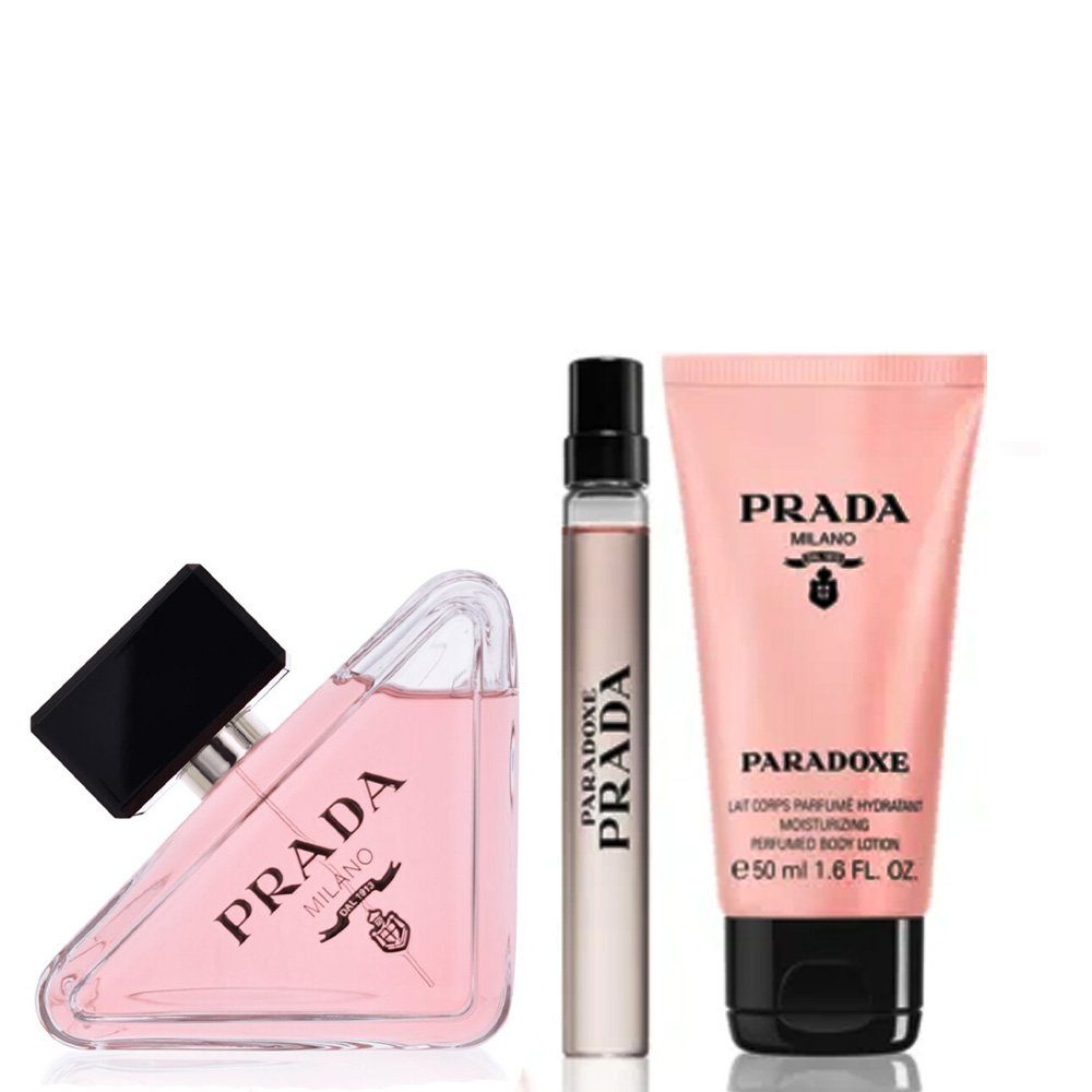 PRADA DuftSet Prada Paradoxe Set 90 ml EDP + 10 ml EDP + 50 ml BL, 3tlg.