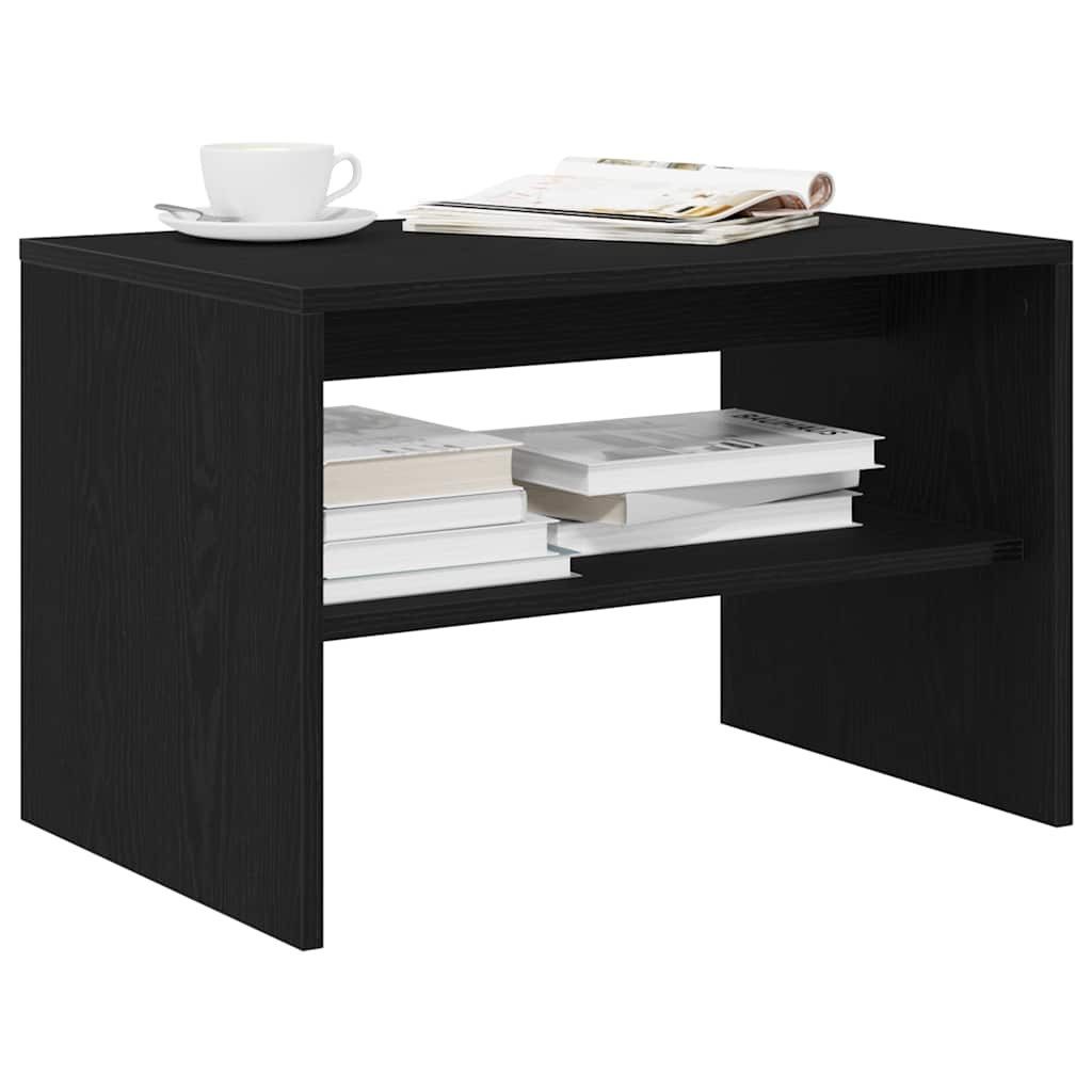 vidaXL TV-Schrank TV-Schrank Schwarz Eichen-Optik 60x40x40 cm Holzwerkstoff (1-St)