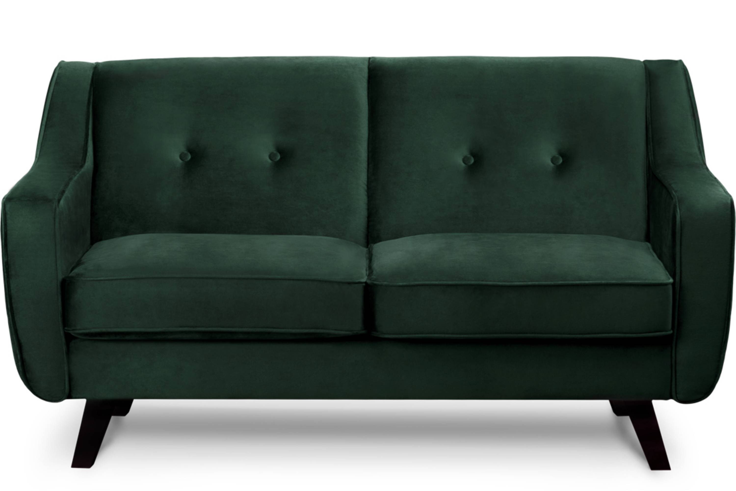 KONSIMO® 2-Sitzer TERSO elegant Zwei-Personen, in elegantem Stil, mit Steppung auf der Rückenlehne