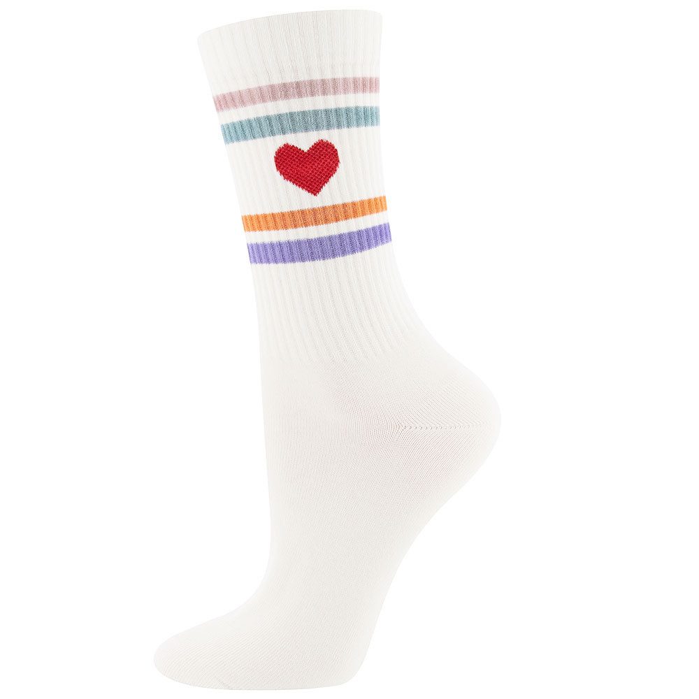 Ewers Socken Socken 2er Pack Herz/Ringel (2-Paar)