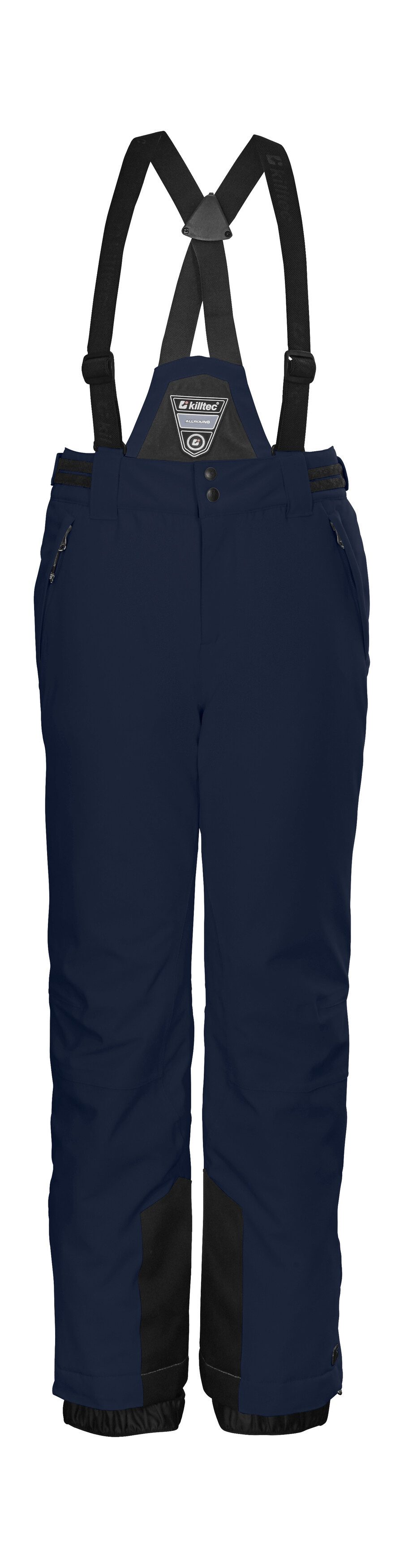 Killtec Skihose KSW 77 GRLS SKI PNTS wasserdicht, atmungsaktiv, abnehmbarer Latz, verst. Seitenriegel