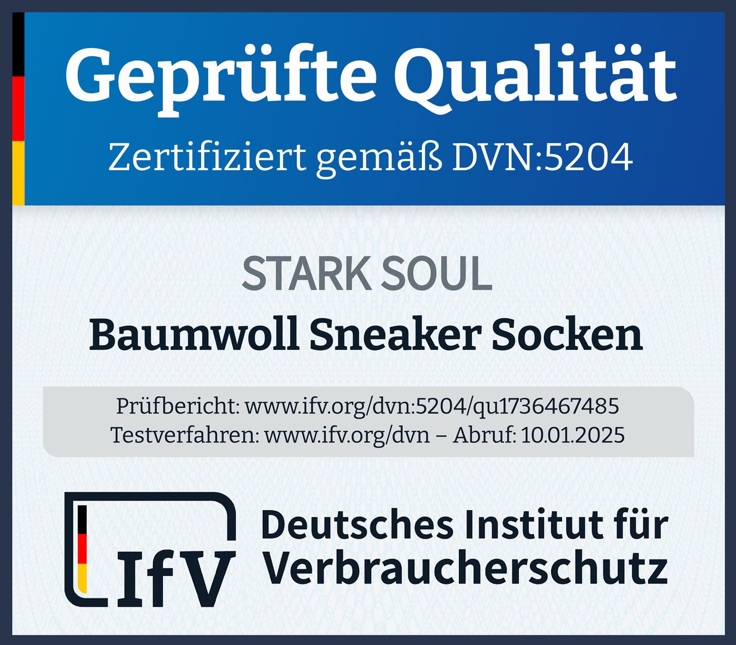 Stark Soul® Sneakersocken 10 Paar Sneaker-Socken, Baumwolle, Unisex