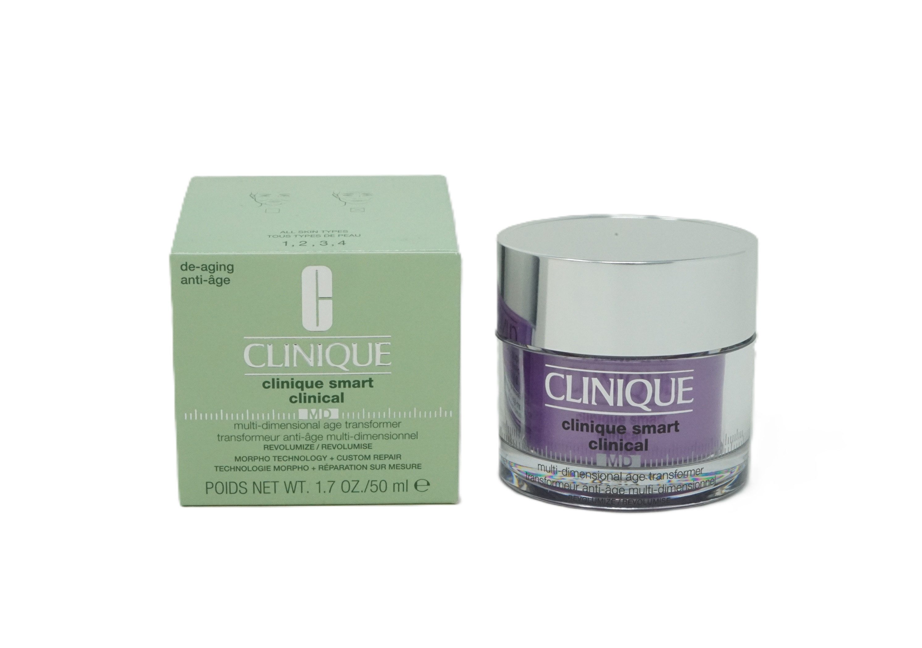 CLINIQUE Gesichtsgel Clinique Smart Clinical MD de-aging Alle Hauttypen Revolumise 50 ml
