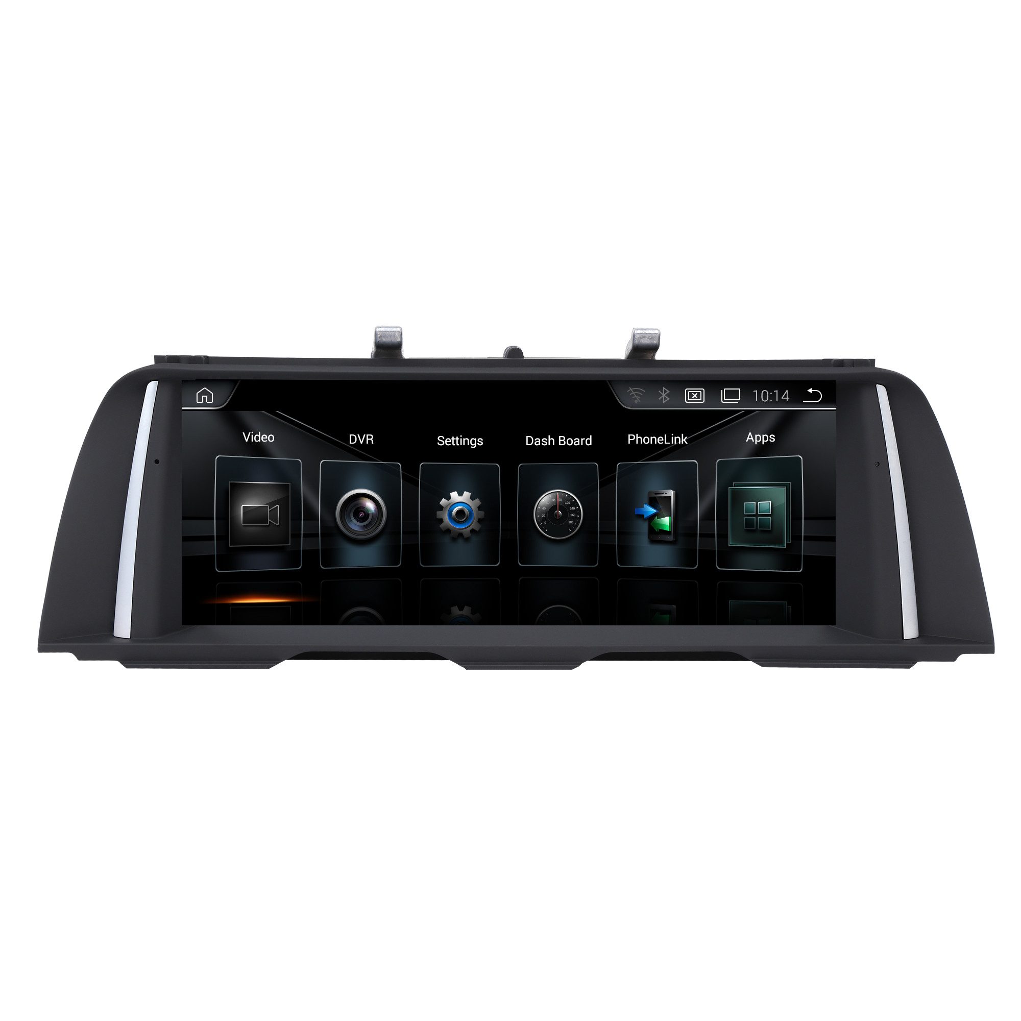 TAFFIO Für BMW F10 F11 CIC System 10.2" Touchscreen Android GPS CarPlay Einbau-Navigationsgerät