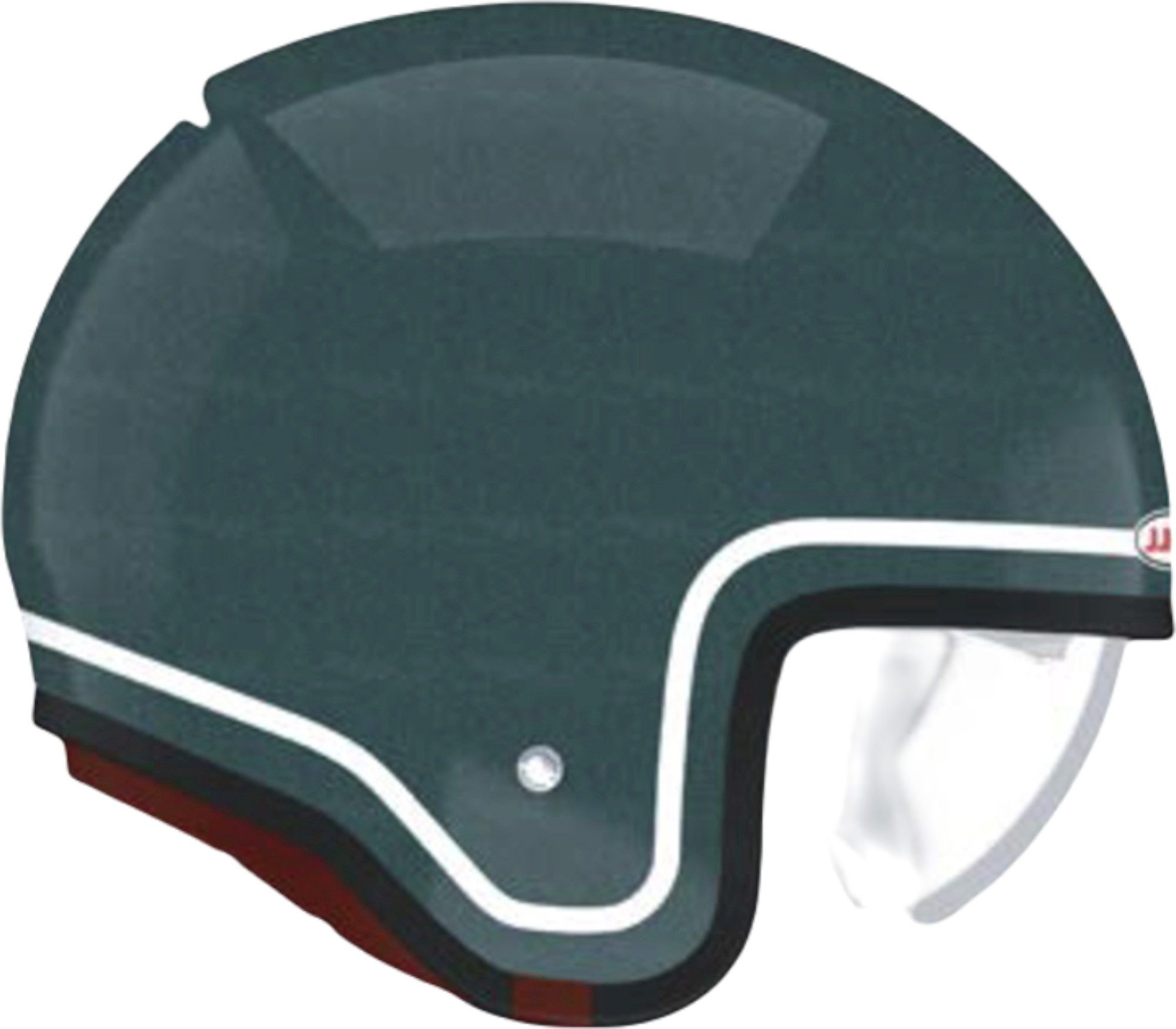 Bell Motorradhelm TX501 Classic Jethelm, Vorbereitet Für Kommunikationssystem