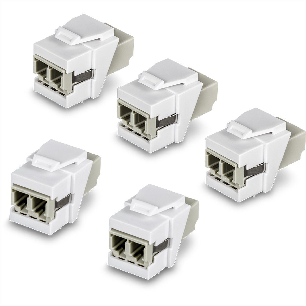 Trendnet TC-K05LC LC-Duplex-Keystone Netzwerk-Panel (5er-Pack)