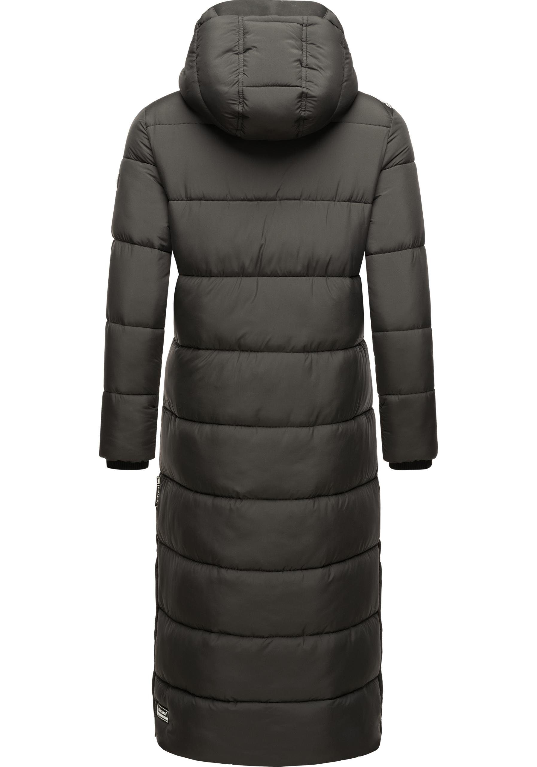 Navahoo Steppmantel Isalie zeitloser Wintermantel mit abnehmbarer Kapuze