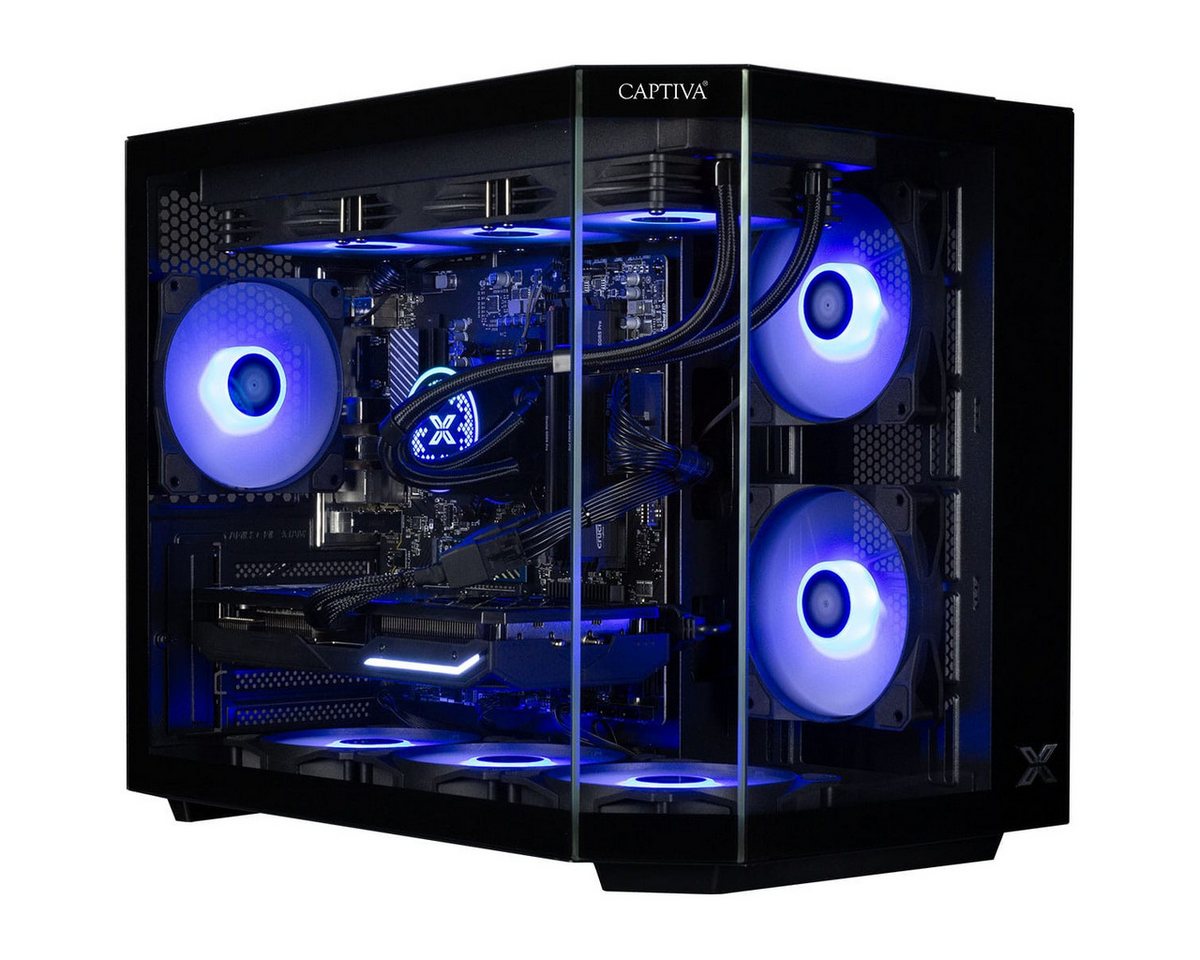 CAPTIVA Highend Gaming R10-3074 PC (AMD Ryzen 7 7800X3D, Radeon™ RX 9070 XT, 32 GB RAM, 2000 GB SSD, Luftkühlung, WLAN, Windows 11 Home)