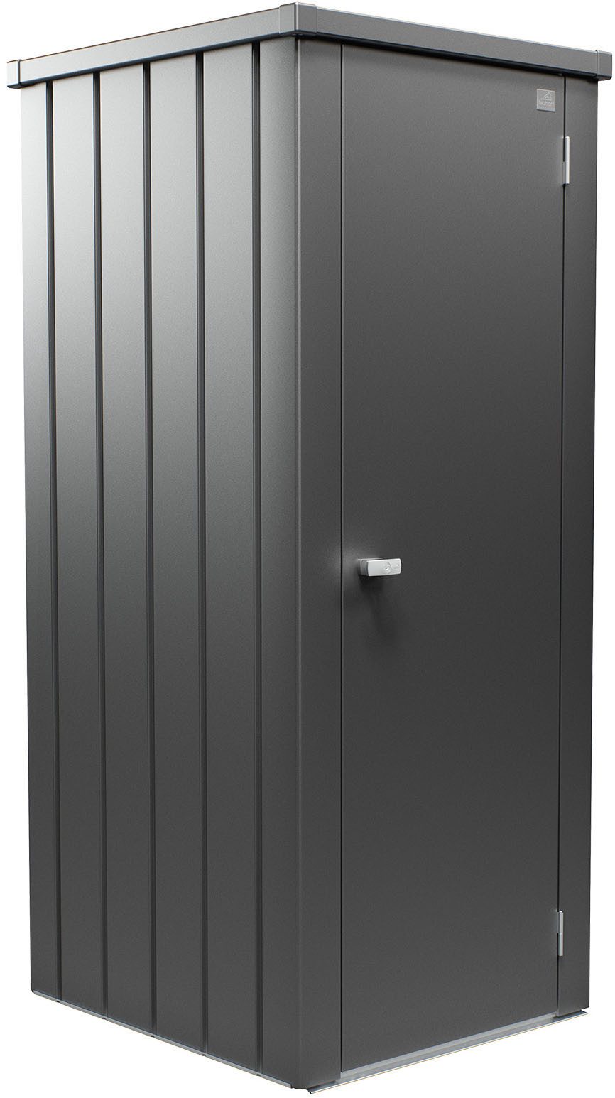 Biohort Mehrzweckschrank Julia Gr. L HIGH, verschiedene Farben 77,7x 180,9x 87 cm, Terrassenschrank für kleine Außenflächen