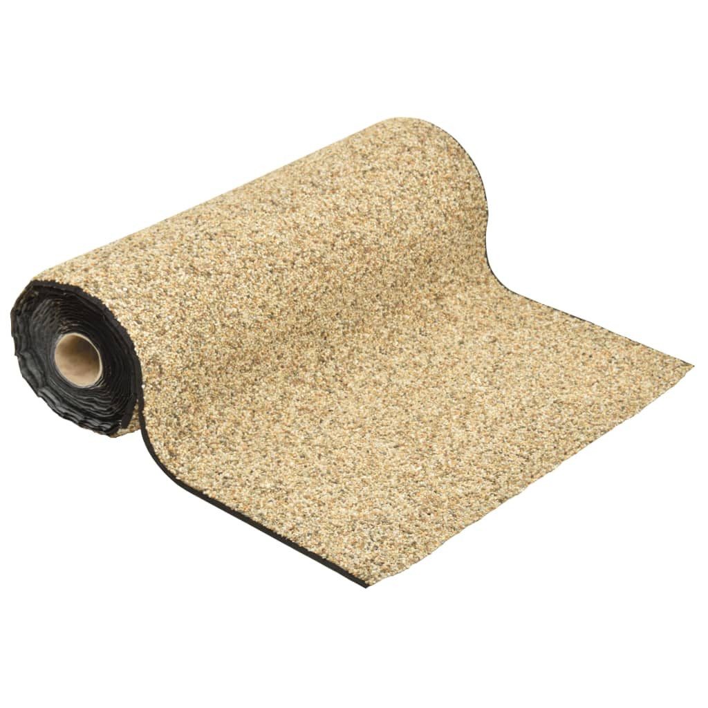 vidaXL Teichfolie Steinfolie Natur-Sand 150x60 cm