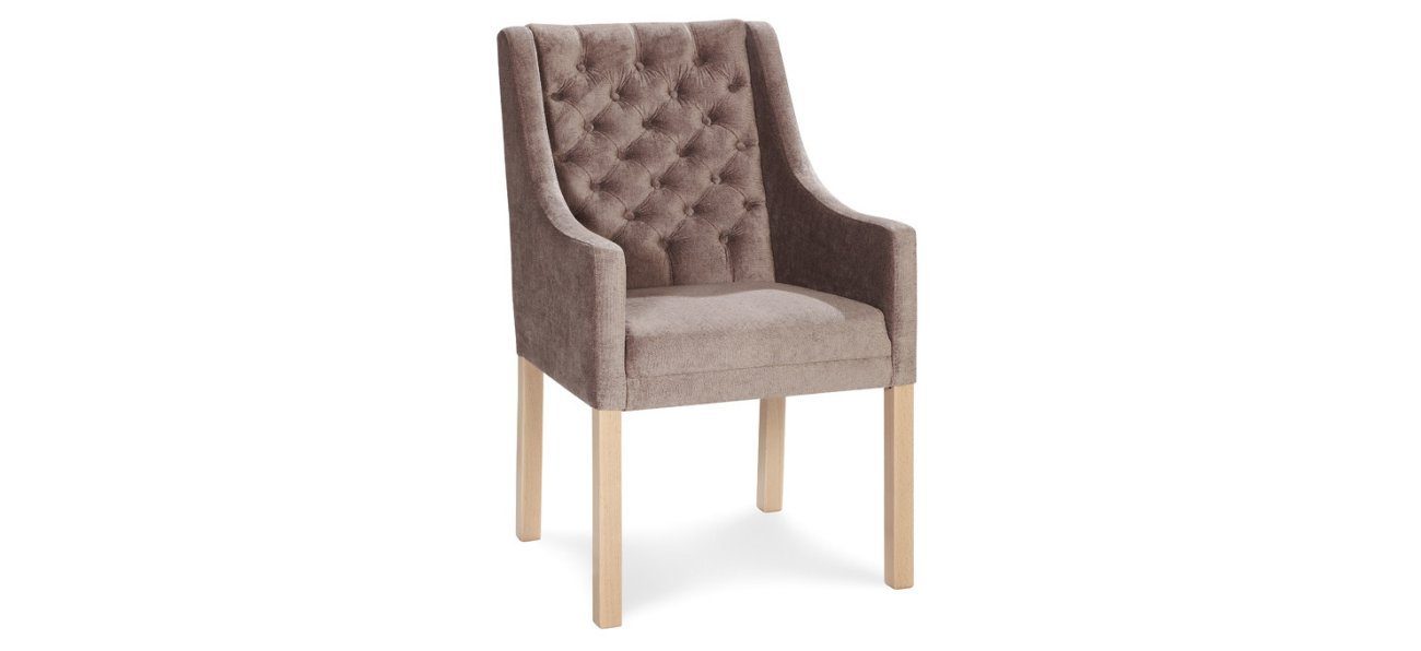 JVmoebel Chesterfield-Sessel, Chesterfield Stuhl Set Design Lehn Polster Garnitur Sessel 4x Stühle
