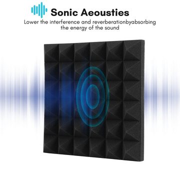 Randaco Akustikplatte Akustikplatte Akustikschaumstoff Raumakustik Schall Dämmung