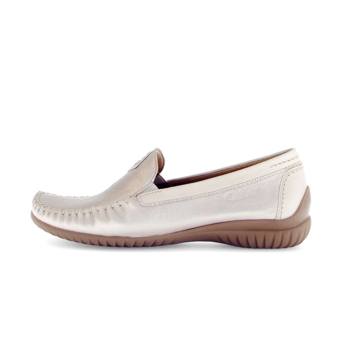 Gabor Mokassin Materialmix Leder Mokassin