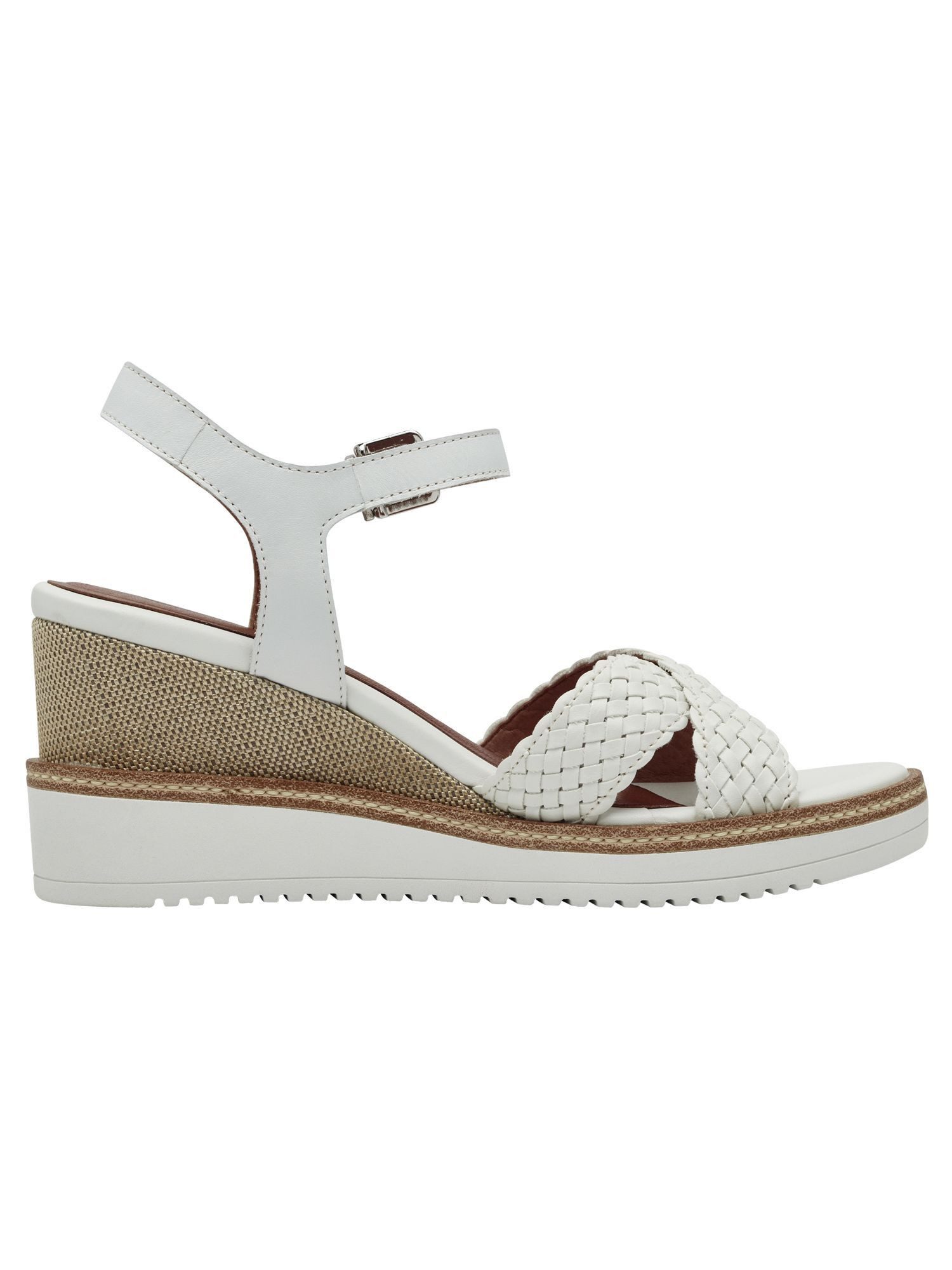 Tamaris mit Schließe Keilabsatz 1-28351-44 Plateausandaletten