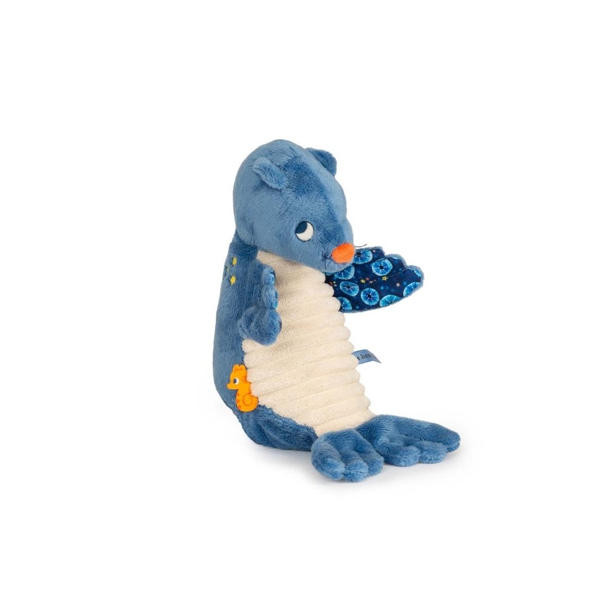 Moulin Roty Kuscheltier Seelöwe Nachtlicht Baby USB Timer 10h Laufzeit, waschbar