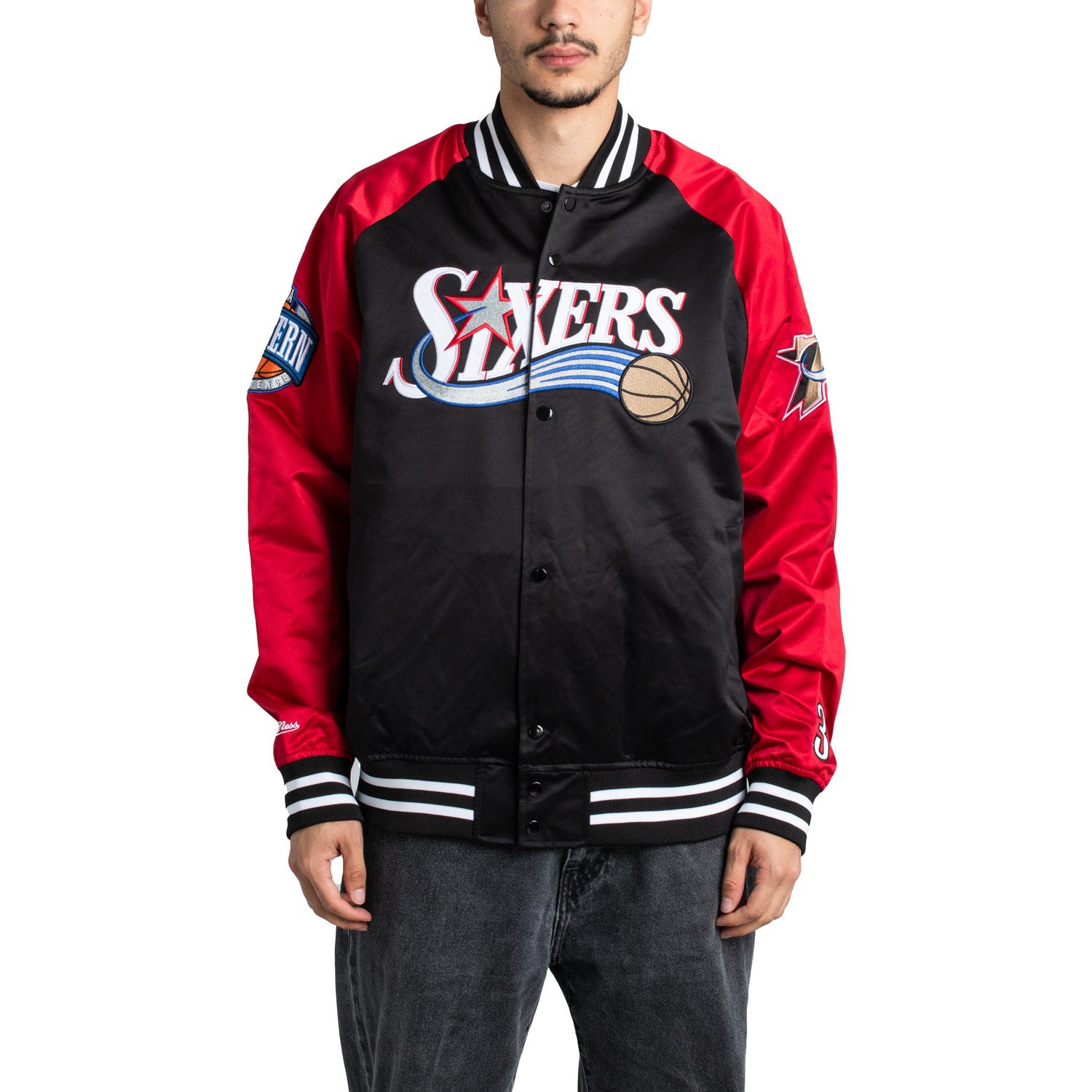 Mitchell & Ness Collegejacke Mitchell & Ness NBA Lightweight Satin Jacket