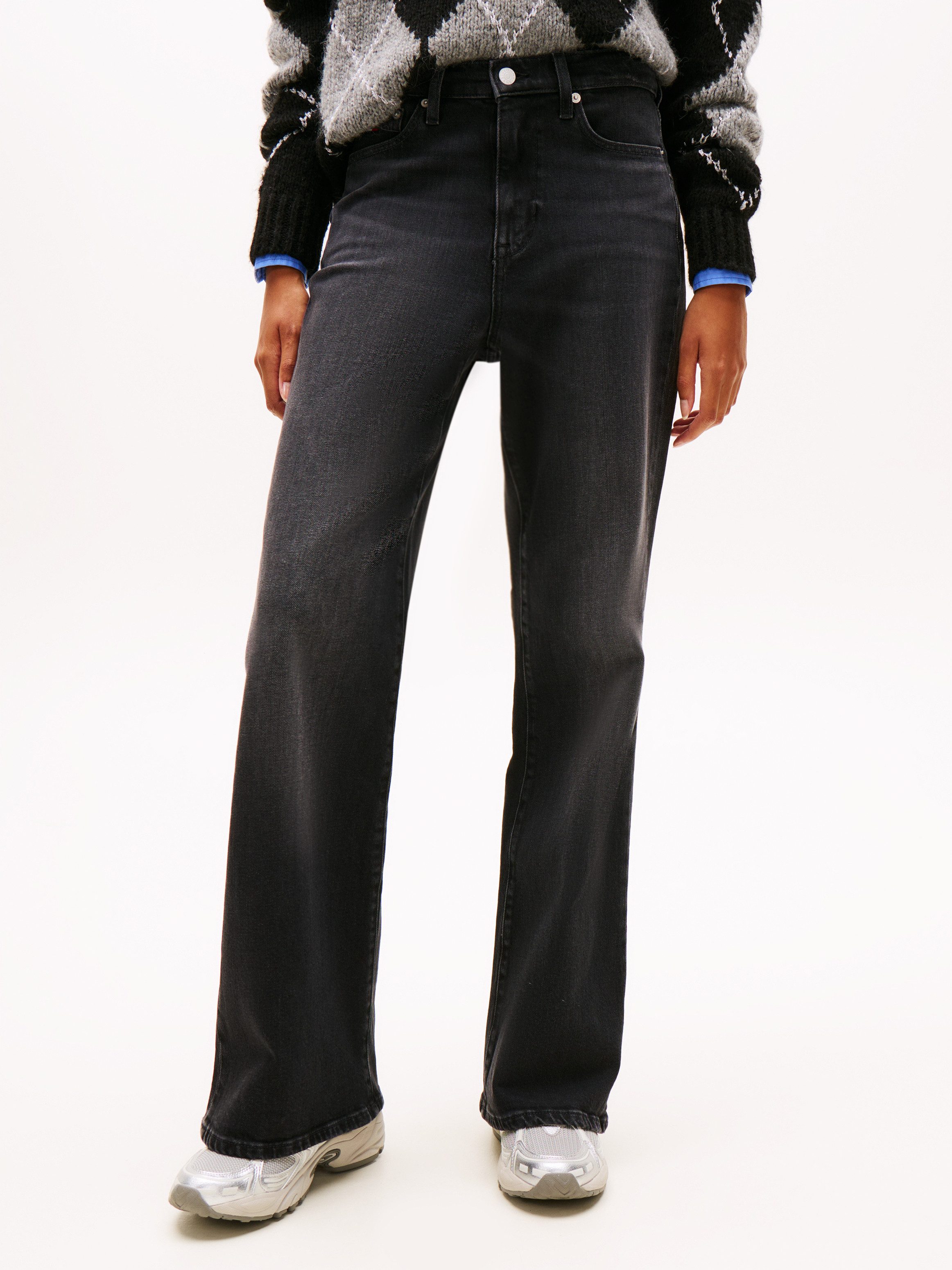 Tommy Jeans Bootcut-Jeans BELLA HGH FLR in ausgestellter Form