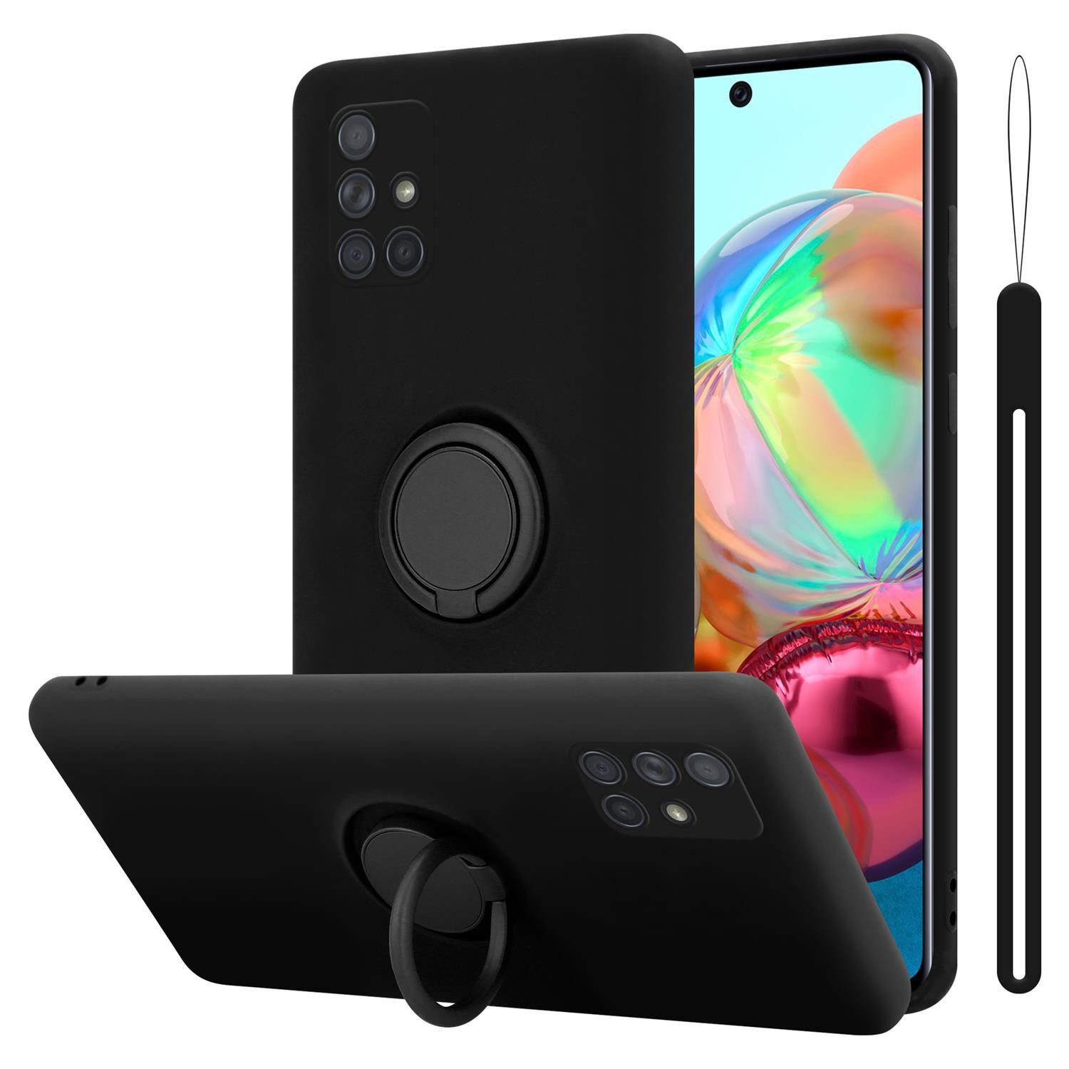 Cadorabo Handyhülle für Samsung Galaxy A51 4G / M40s Hülle Samsung Galaxy A51 4G / M40s, Robustes Hard Case - Handy Schutzhülle - Hülle - Back Cover Bumper