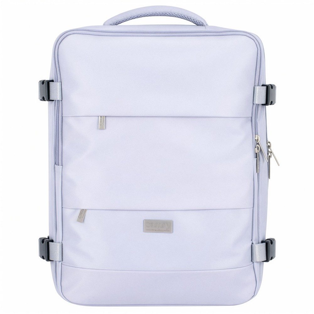 Camry Reiserucksack CR 6880lp Handgepäck 24 L, Rucksack mit Laptopfach bis 17 Zoll, Schuhfach, Nassfach, RFID-Fach, Business, Sport, Reise, hell lila