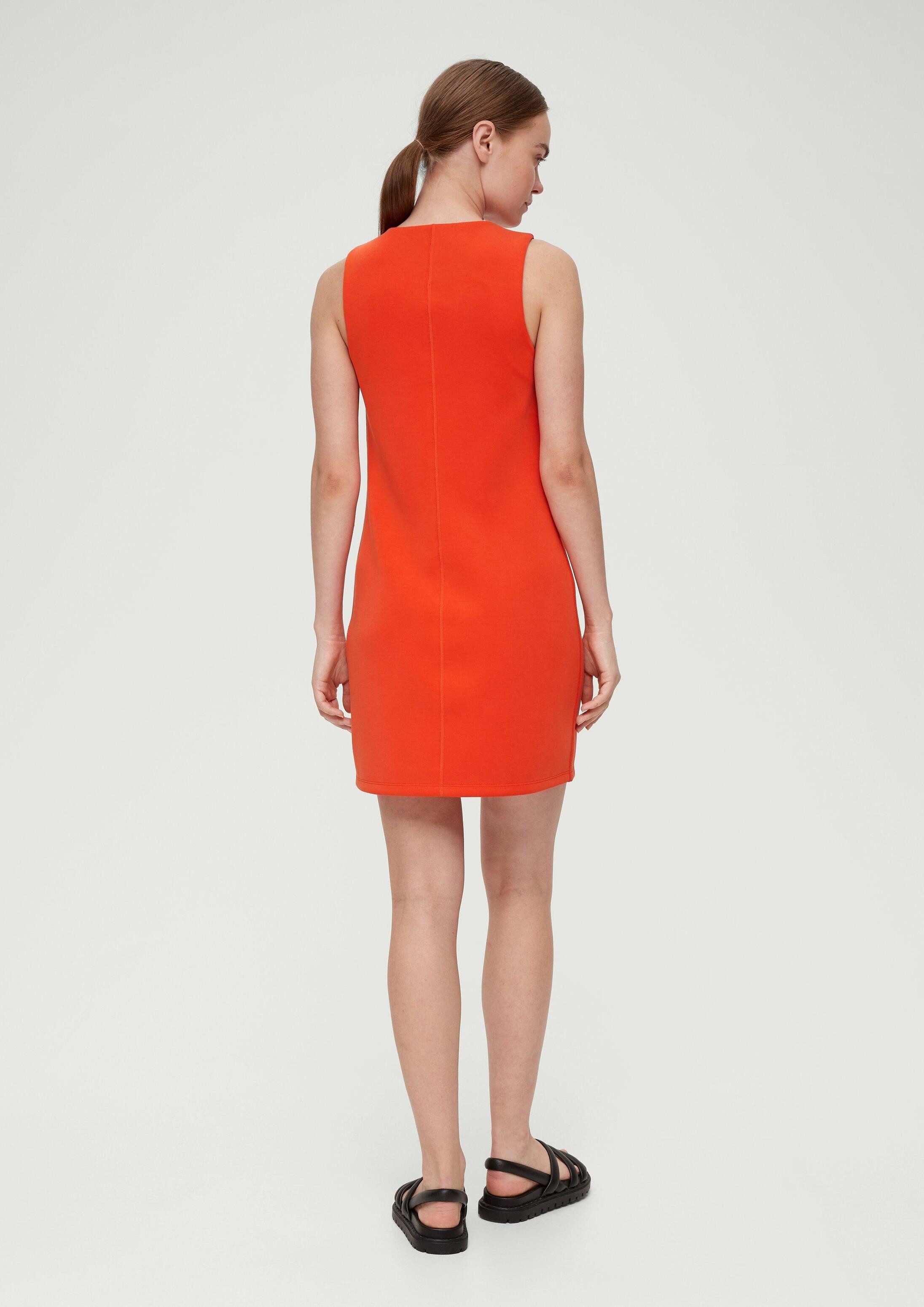 s.Oliver Minikleid Kleid Scuba-Kleid aus Modalmix