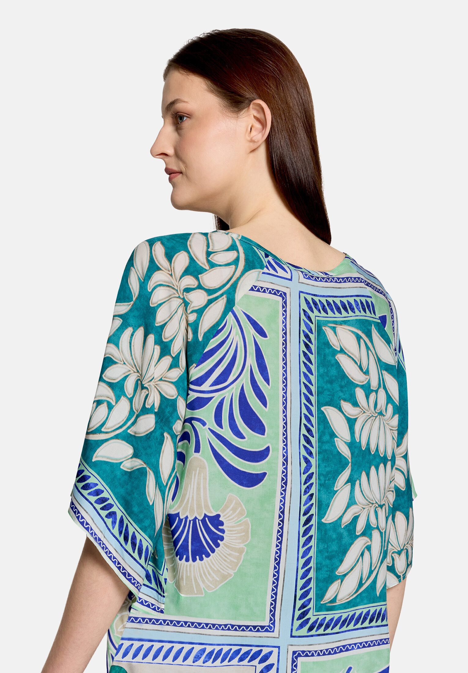 Cartoon Schlupfbluse Damen mit Muster